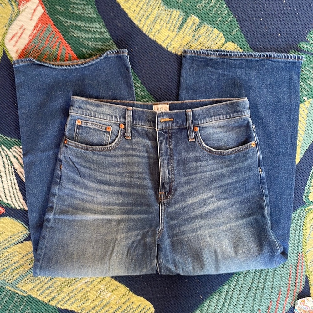 J.Crew Slim Wide Leg Jean- Size 31